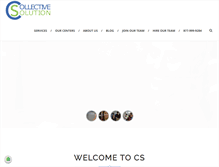 Tablet Screenshot of collectivesolution.net
